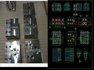 微孔加工-7075硬铝_油缸腔体_内孔光洁度0.4